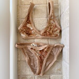 XS top/S bottom Aerie swim suit